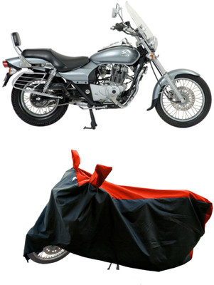 DeepShakshi AUTOMOTIVE Waterproof Two Wheeler Cover for Bajaj(Avenger 220 DTS-i, Red)