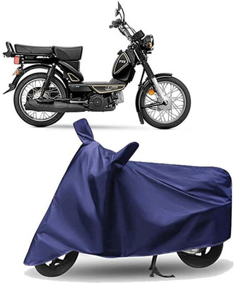 DeepShakshi AUTOMOTIVE Two Wheeler Cover for TVS(Heavy Duty BS6, Black)