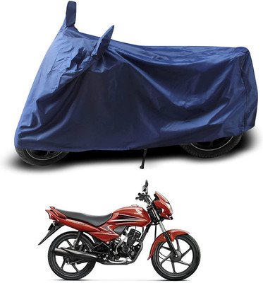 AASHTIK MART Two Wheeler Cover for Honda(Dream Yuga, Blue)