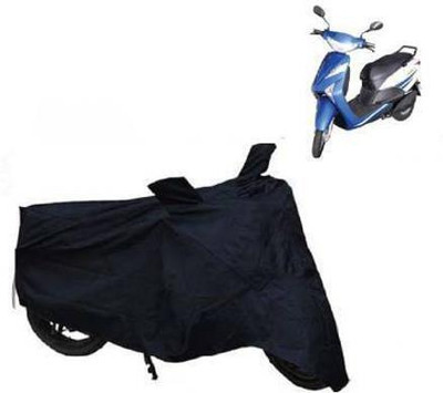 Mdstar Waterproof Two Wheeler Cover for Hero(Electric Optima, Black)