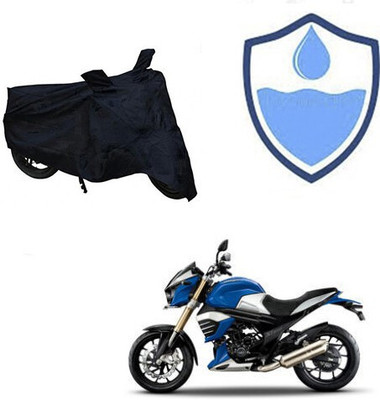 DeepShakshi AUTOMOTIVE Waterproof Two Wheeler Cover for Mahindra(MOJO XT 300, Black)
