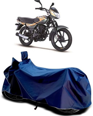 AASHTIK MART Two Wheeler Cover for Bajaj(CT100, Blue)
