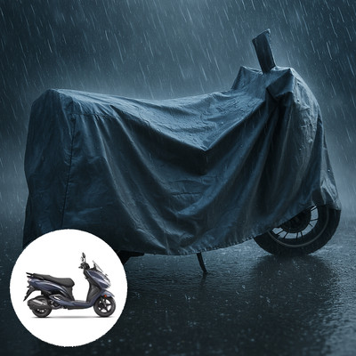PAGORA Waterproof Two Wheeler Cover for Suzuki(Burgman Electric, Grey)