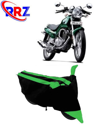 RRZ Waterproof Two Wheeler Cover for TVS(Fiero FX, Black, Green)