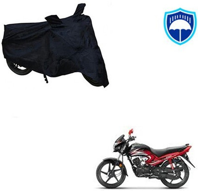 MMSSTAR Waterproof Two Wheeler Cover for Honda(Dream Yuga, Black)