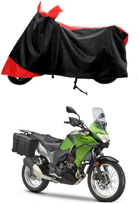 GROFATIK Two Wheeler Cover for Kawasaki(Versys X 300, Red)