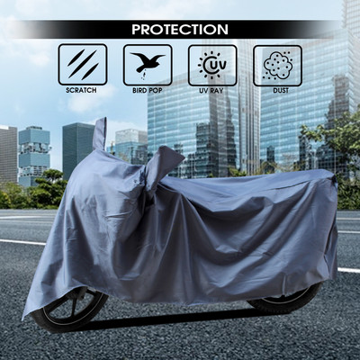 ANTHUB Waterproof Two Wheeler Cover for Hero(Passion Plus, Grey)