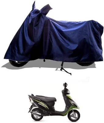 KEDIT Two Wheeler Cover for TVS(Streek, Blue)