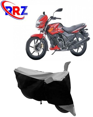 RRZ Waterproof Two Wheeler Cover for TVS(Flame DS 125, Black, Grey)