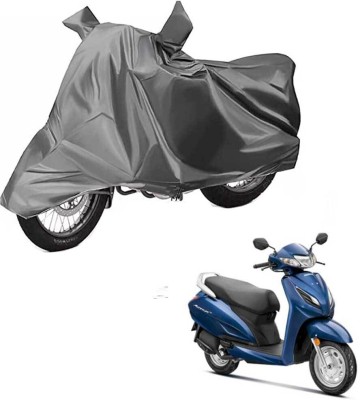 DeepShakshi AUTOMOTIVE Two Wheeler Cover for Honda(Activa 125, Grey)