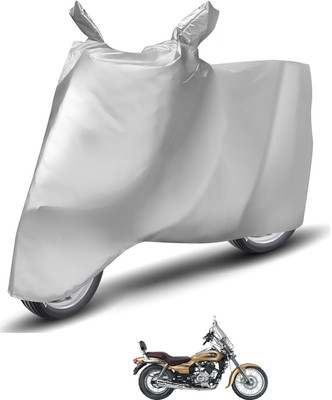 Caronix Waterproof Two Wheeler Cover for Bajaj(Avenger 220 DTS-i, Silver)