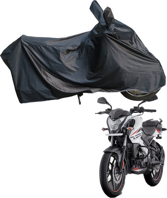 Motodreka Waterproof Two Wheeler Cover for Bajaj(Pulsar 160 NS DTS-i, Black)