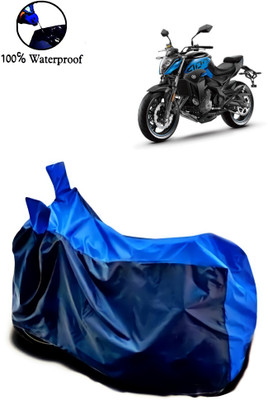 APNEK Waterproof Two Wheeler Cover for CFMoto(400NK, Blue)