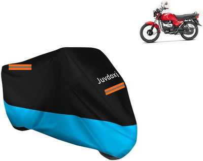 Juvdoxj Waterproof Two Wheeler Cover for Hero(HF Dawn BS6, Blue)