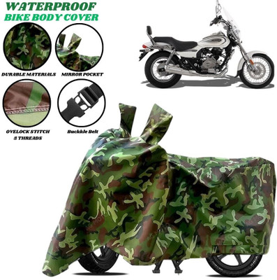 SRP PRODUCT Waterproof Two Wheeler Cover for Bajaj(Avenger Street 160, Green)