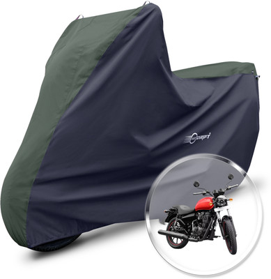 Neodrift Two Wheeler Cover for Royal Enfield(Thunderbird 350, Green, Black)