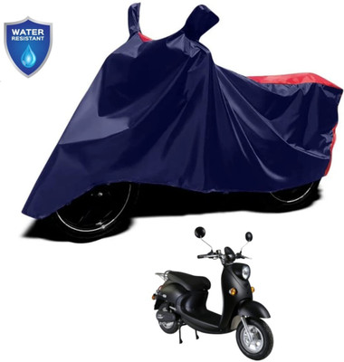 JSJINSIL Waterproof Two Wheeler Cover for Evolet(Polo, Red, Blue)
