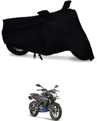 SMDP Waterproof Two Wheeler Cover for Bajaj(Pulsar 160 NS DTS-i, Black)