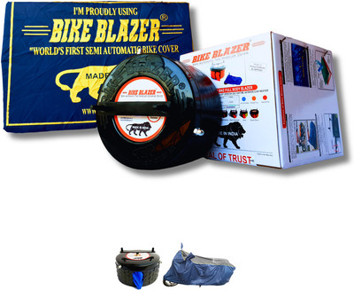 BIKE BLAZER Waterproof Two Wheeler Cover for Hero(Xtreme Sports, Blue)