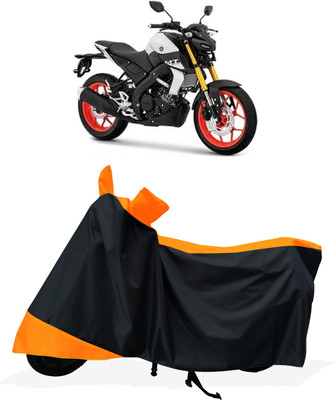 Tricway Two Wheeler Cover for Yamaha(MT 15 New BS6, Orange)