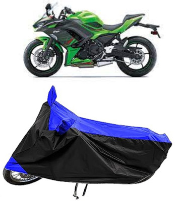 GROFATIK Two Wheeler Cover for Kawasaki(Ninja 650, Orange)