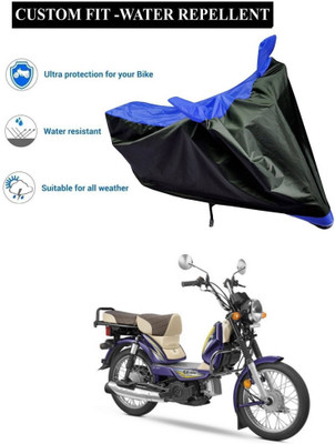 PAGORA Waterproof Two Wheeler Cover for TVS(XL 100 Comfort BS6, Blue)
