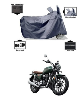 JVBRANGI Waterproof Two Wheeler Cover for Honda(CB350RS, Grey)