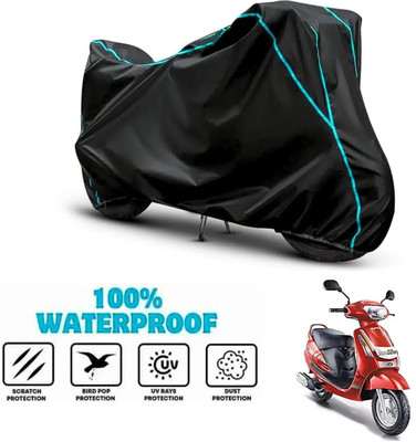 ANTHUB Waterproof Two Wheeler Cover for Mahindra(Duro 125, Black)