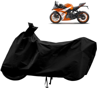 Horseyaart Waterproof Two Wheeler Cover for KTM(RC125, Black)