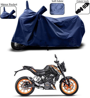 DeepShakshi AUTOMOTIVE Waterproof Two Wheeler Cover for KTM(Blue)