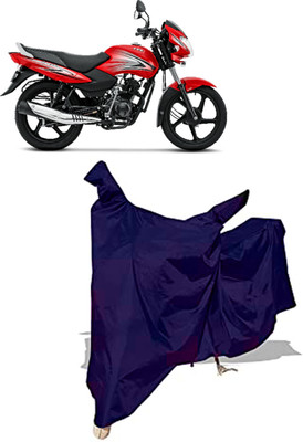 Amexride Two Wheeler Cover for TVS(Sport BS6, Blue)