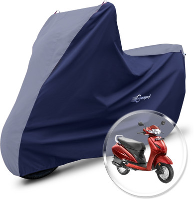 Neodrift Two Wheeler Cover for Honda(Activa 4G, Grey, Blue)