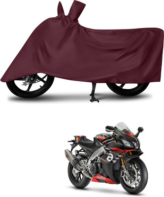 DeepShakshi AUTOMOTIVE Waterproof Two Wheeler Cover for Aprilia(RSV4, Maroon)