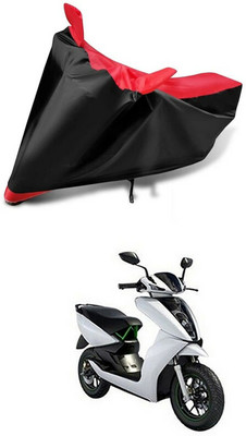 AutoGalaxy Waterproof Two Wheeler Cover for Ather(450, Red, Black)
