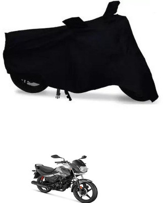 THE REAL ARV Waterproof Two Wheeler Cover for Hero(Passion Pro, Black)