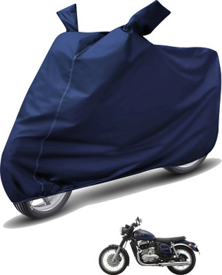 MOCKHE Waterproof Two Wheeler Cover for JAWA(Jawa, Blue)