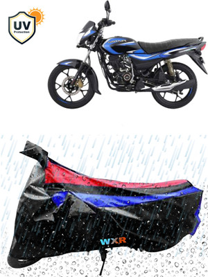 WXR Waterproof Two Wheeler Cover for Bajaj(Platina 110, Black, Multicolor)