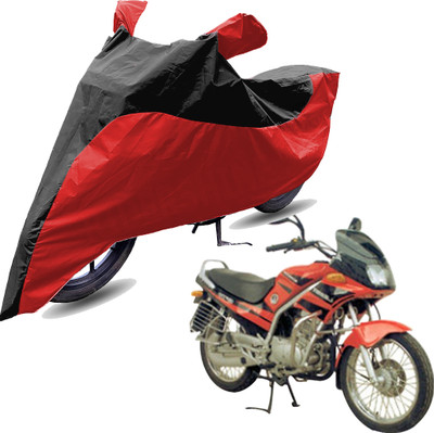 RiderShine Two Wheeler Cover for Kinetic(GF 170, Red, Black)