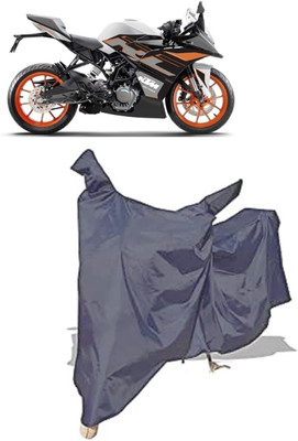 Amexride Two Wheeler Cover for KTM(RC125 BS6, Grey)