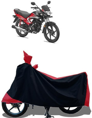 DeepShakshi AUTOMOTIVE Two Wheeler Cover for Honda(Dream Yuga, Red, Black)