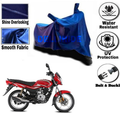 TPNYKR Two Wheeler Cover for Bajaj(Platina 100 BS6, Blue)
