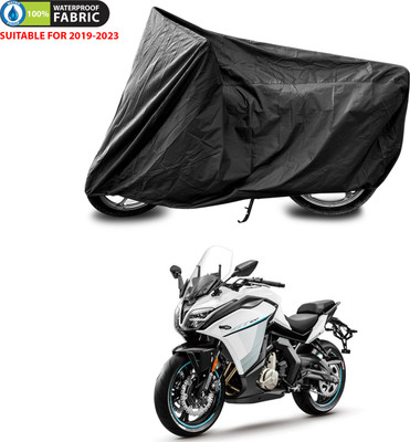 PAGORA Waterproof Two Wheeler Cover for CFMoto(650GT, Black)