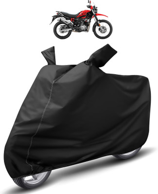 Auto Hub Waterproof Two Wheeler Cover for Hero(Xpulse 200T, Black)