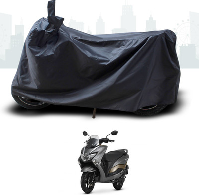 DeepShakshi AUTOMOTIVE Two Wheeler Cover for Suzuki(Burgman Street 125, Black)