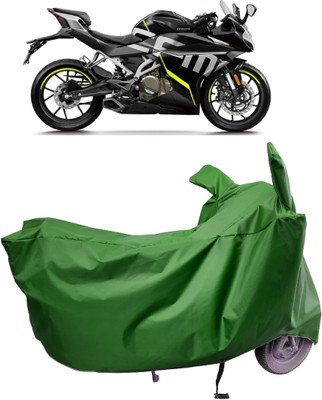 Amexride Two Wheeler Cover for CFMoto(250SR, Maroon)
