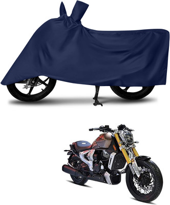 aosis Two Wheeler Cover for TVS(Zeppelin, Blue)