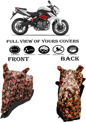 Amexride Two Wheeler Cover for Benelli(TNT 600i, Multicolor)