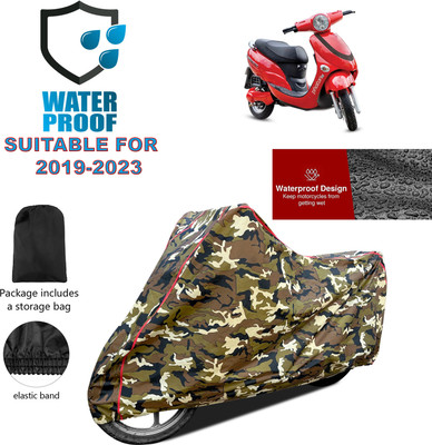 PAGORA Waterproof Two Wheeler Cover for Hero(Electric Photon BS6, Yellow)