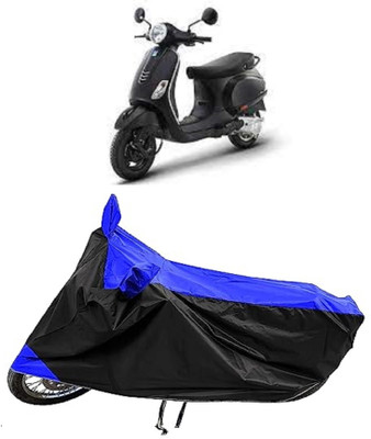 MMSSTAR Waterproof Two Wheeler Cover for Vespa(Notte BS6, Blue)
