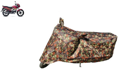 Anlopeproducts Waterproof Two Wheeler Cover for Mahindra(Centuro Rockstar, Red)